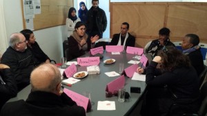 Tunisian fellows had the opportunity to discuss their work with their American counterparts.